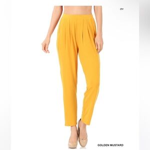 048 - Zenana Outfitters Mustard Women's Pants